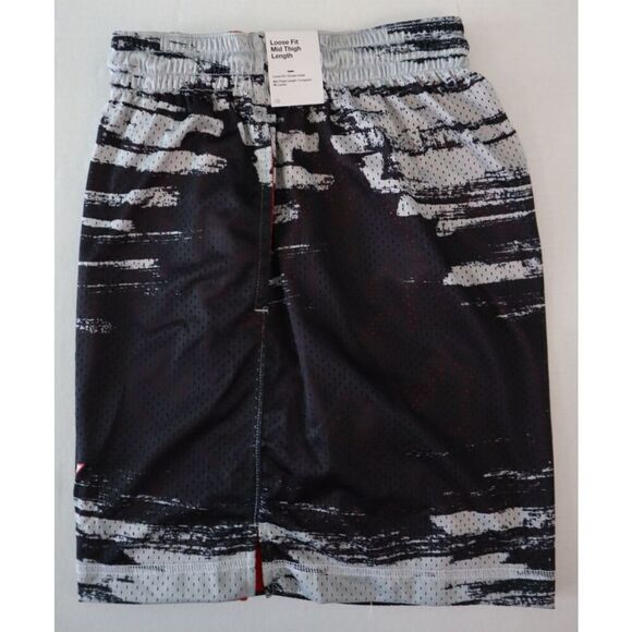 Nike DV9607-010 Mens Sz XL Black/Red Loose Fit Reversible Mesh Basketball Shorts - Picture 6 of 13